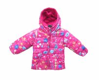 Campera Estampada Con Capucha y Polar Interior 