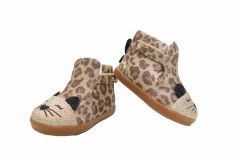 Bota Botita De Gatito con Lurex y Velcro 