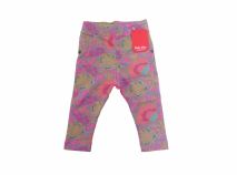 Calza Rustica Estampada de Flores 