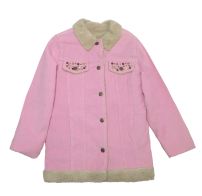 Campera de Corderoy con Cordero Interno - Aplique de Tachas