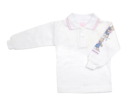 Chomba Manga Larga con Estampado de Osos en la Manga