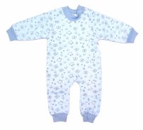 Enterito Frizado Estampado Con Cierre Sin Pie