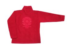 Buzo Polar con Flores Labradas y Tachas