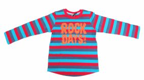 Remera Manga Larga Estampado Varon