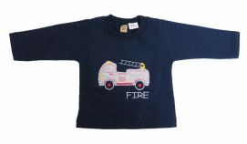 Buzo de Frisa Con Bordado Camion Bombero