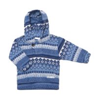 Buzo Micropolar Estampado Rombos