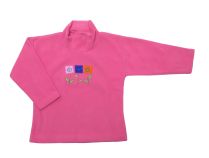 Buzo Polar Bordado Flores