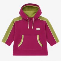 Buzo Polar con Capucha Combinado