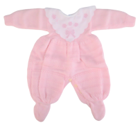 Enterito Tejido con Cuello Bordado Flores