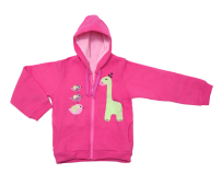 Campera de Frisa con Capucha Nena