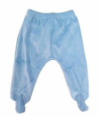 Medio Osito Plush con Pie con Bordado en la Cola