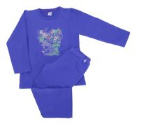 Conjunto Jogging Buzo Estampado Flores Glitter y Pantalon