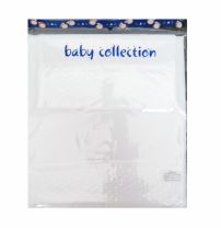 Sabana Catre Colecho Bordado Premium Punto Smock