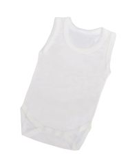 Body Sin Mangas Liso con Picot