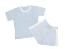 Pijama Verano Remera Manga Corta y Short Tachas Sexy