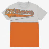 Remera Manga Corta Estampado Warrior