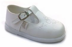 Guillermina Bordada con Hebilla Simil Cuero