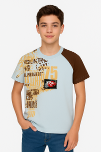 Remera Manga Corta Estampado 