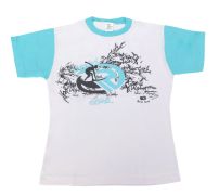 Remera Manga Corta Estampado Surfista Ride´N Roll