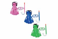 Kit de Buceo - Máscara - Snorkel y Pata de Rana 