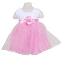 Vestido de Bautismo Encaje y Tul