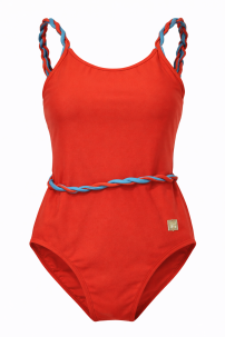 Malla Entera con Breteles Trenzados