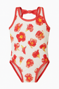 Malla Entera Estampado Flor