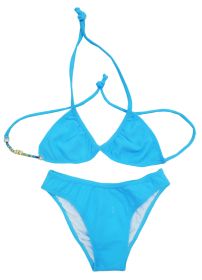 Malla de 2 Piezas Lisa con Cuentas