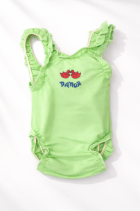 Malla Entera Bordado Patitos 