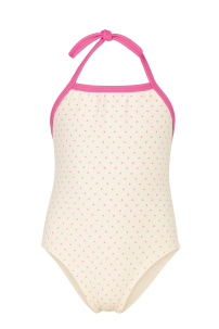 Malla Entera Estampado Lunares