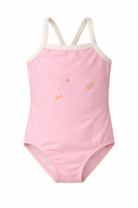 Malla Entera Estampado Mariposas con Lentejuelas Bordadas - Breteles