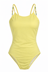 Malla Entera Lisa con Cuentas