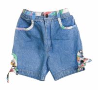 Short de Jean Combinado Tela