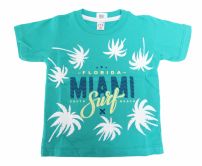 Remera Palmeras Manga Corta Varon