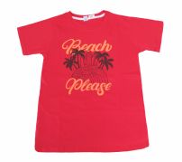 Remera Varon Estampada Manga Corta