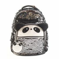 Mochila de Espalda Oso Panda con Lentejuelas - Kooshi