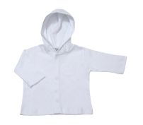 Campera de Algodón con Capucha Bordado