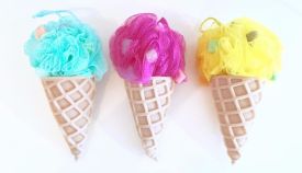 Super Esponja de Baño Cucurucho - Helado 