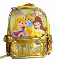 Mochila de Espalda Princesas con Luces, Sonidos, Lentejuelas y Glitter