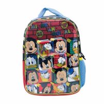 Mochila de Espalda Mickey Mouse Con Relieve 