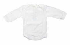 Body Manga Larga Bordado Termico