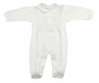 Enterito Manga Larga Desagujada y Cuello Baby 