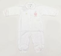 Enterito Manga Larga Sin Pie Con Cuello Y Bordado Conejo