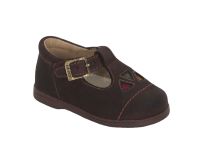 Guillermina  Nobuk Calado En Color con Hebilla