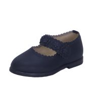 Guillermina Cuero Velcro Con Flores