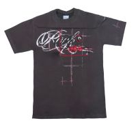 Remera Manga Corta Estampado Rock