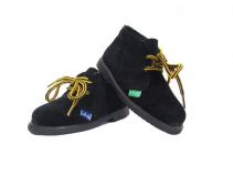 Bota de Gamuza Con Cordon