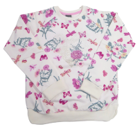 Buzo de Friza Estampado Nena