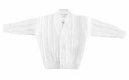 Saquito con Botones Tejido Manga Larga BEBE Varon