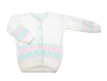 Saquito de Cashmilon Bordado Corazones